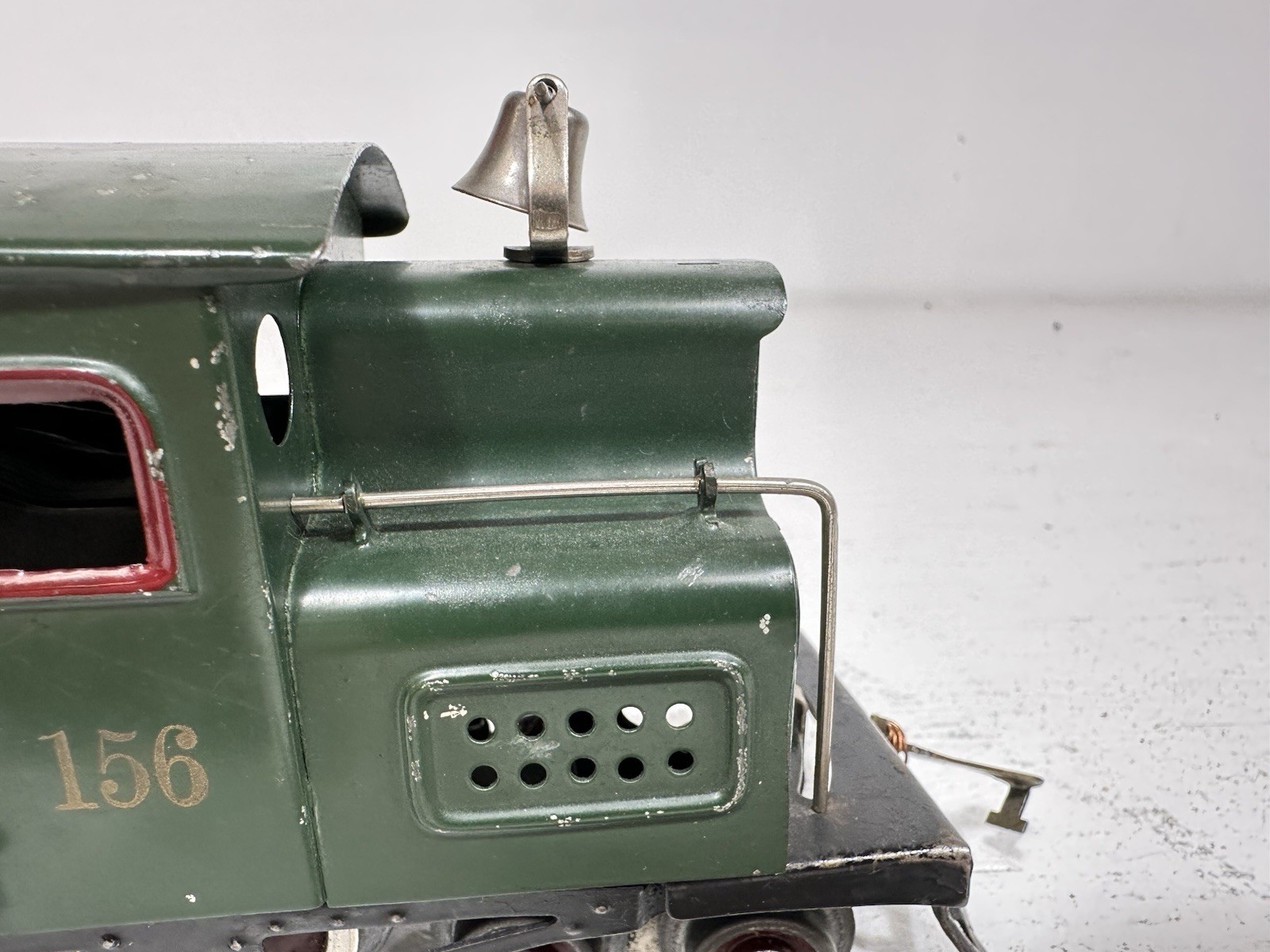 Beautiful Lionel Original Prewar Early #156 4-4-4 Loco in Dark Green!