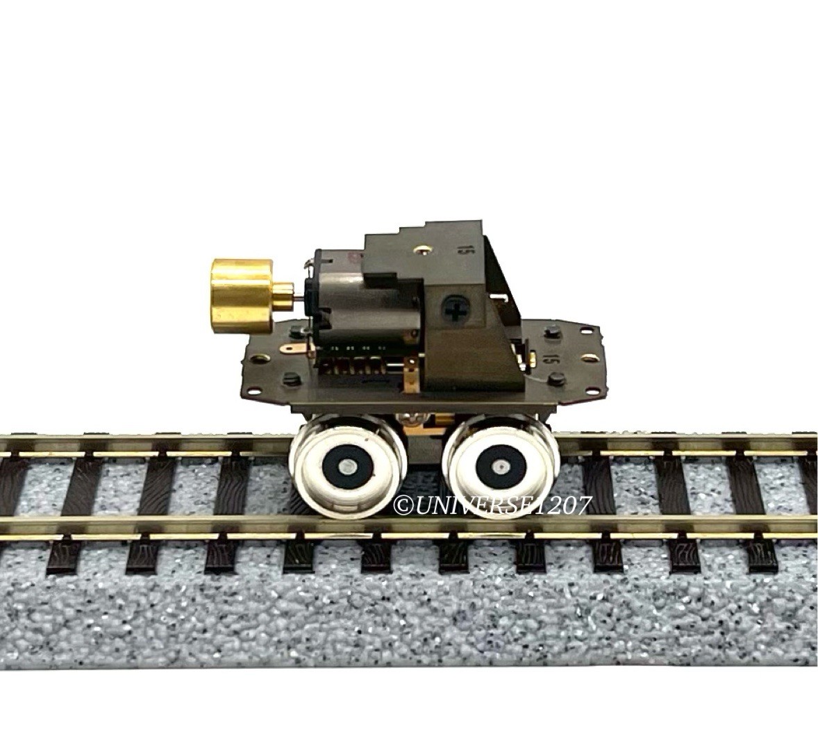 H0/On30/O16.5/Oe Gauge Aru-Model HO-15 Power Drive Chassis w/Rods Kit D10.5mm 0e