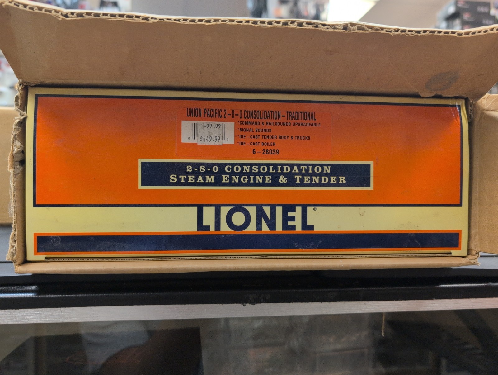 Lionel 6-28039 Union Pacific 2-8-0 Consolidation – Traditional