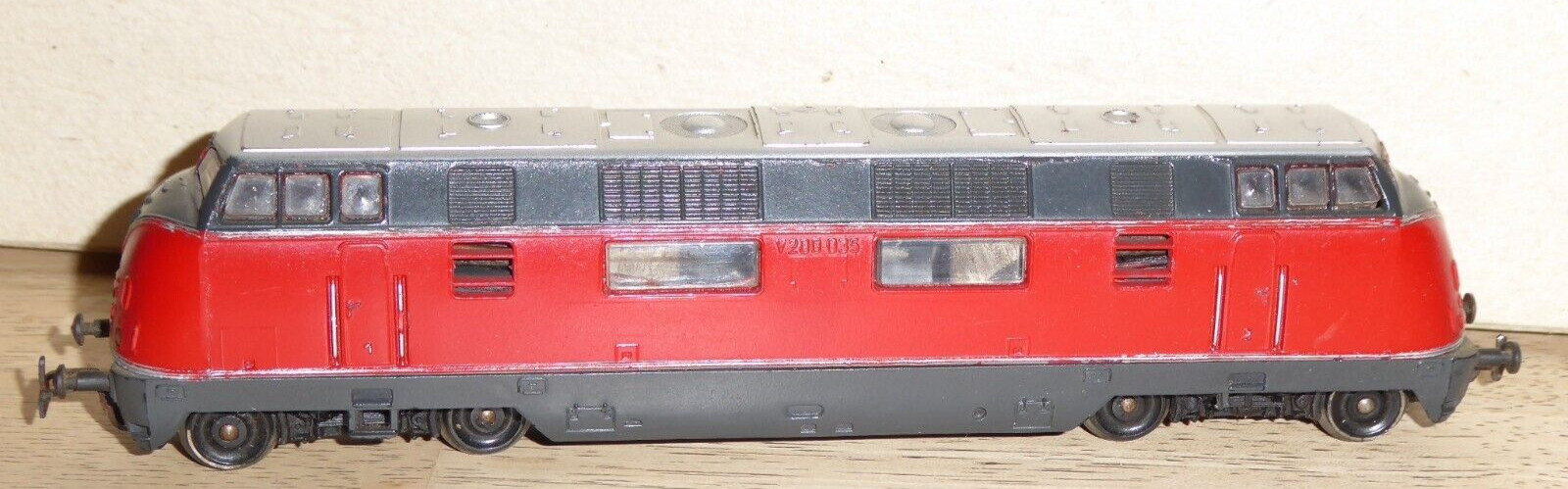 Gützold H0 Diesel V 200 035 DB Used, Well Preserved Function + Light Ok