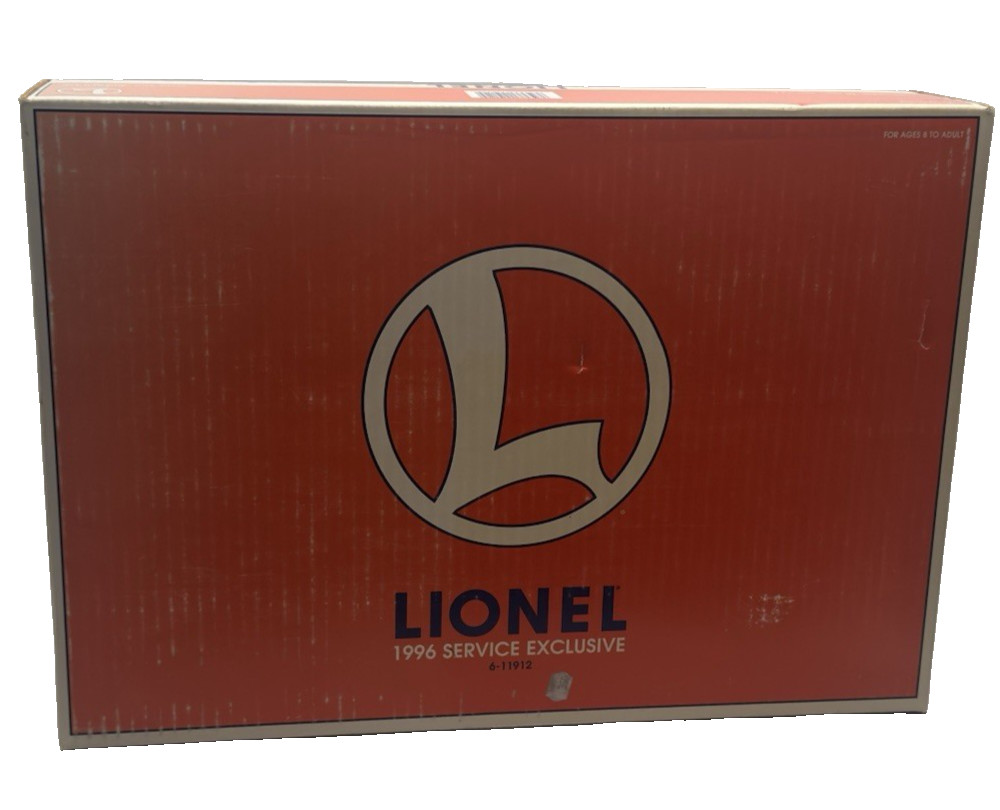 Lionel Steel 1996 Switcher Service Exclusive w/2 Ore Cars in Original Box