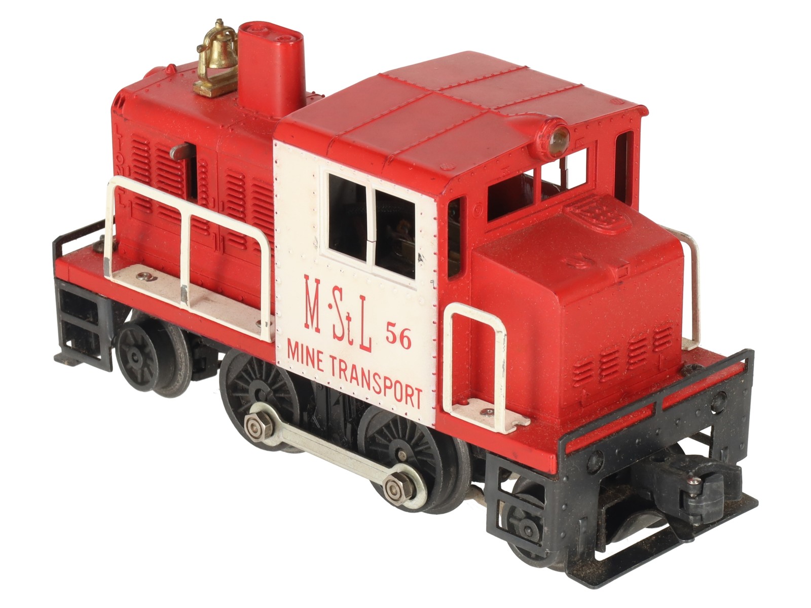Lionel 56 Vintage O Minneapolis & St. Louis Powered Diesel locomotive/Box