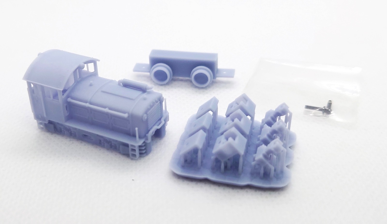 N Scale Kato 19-Ton NX Diesel Switcher Locomotive Kit Industrial Engine Shunter