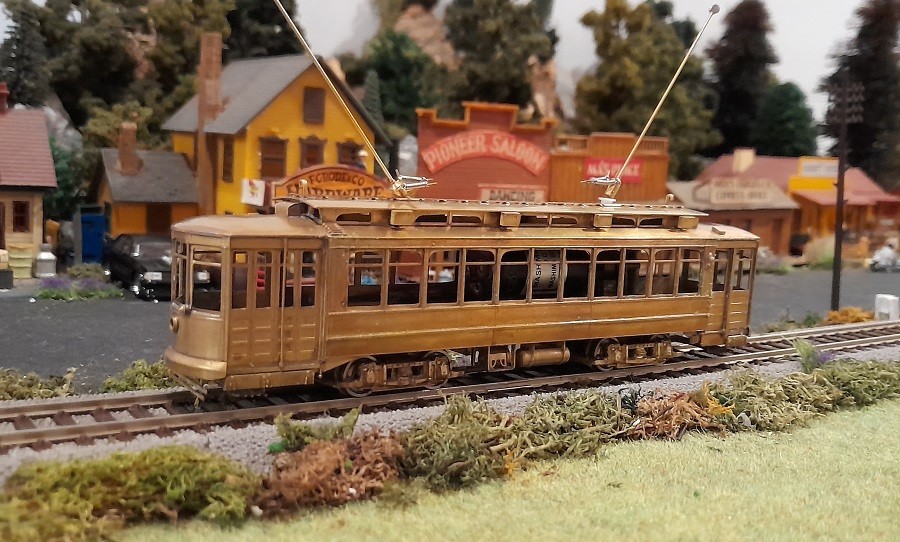 * 1/87 HO * Fairfield Models Brass * CSL Big Brill City Streetcar * Japan * 346