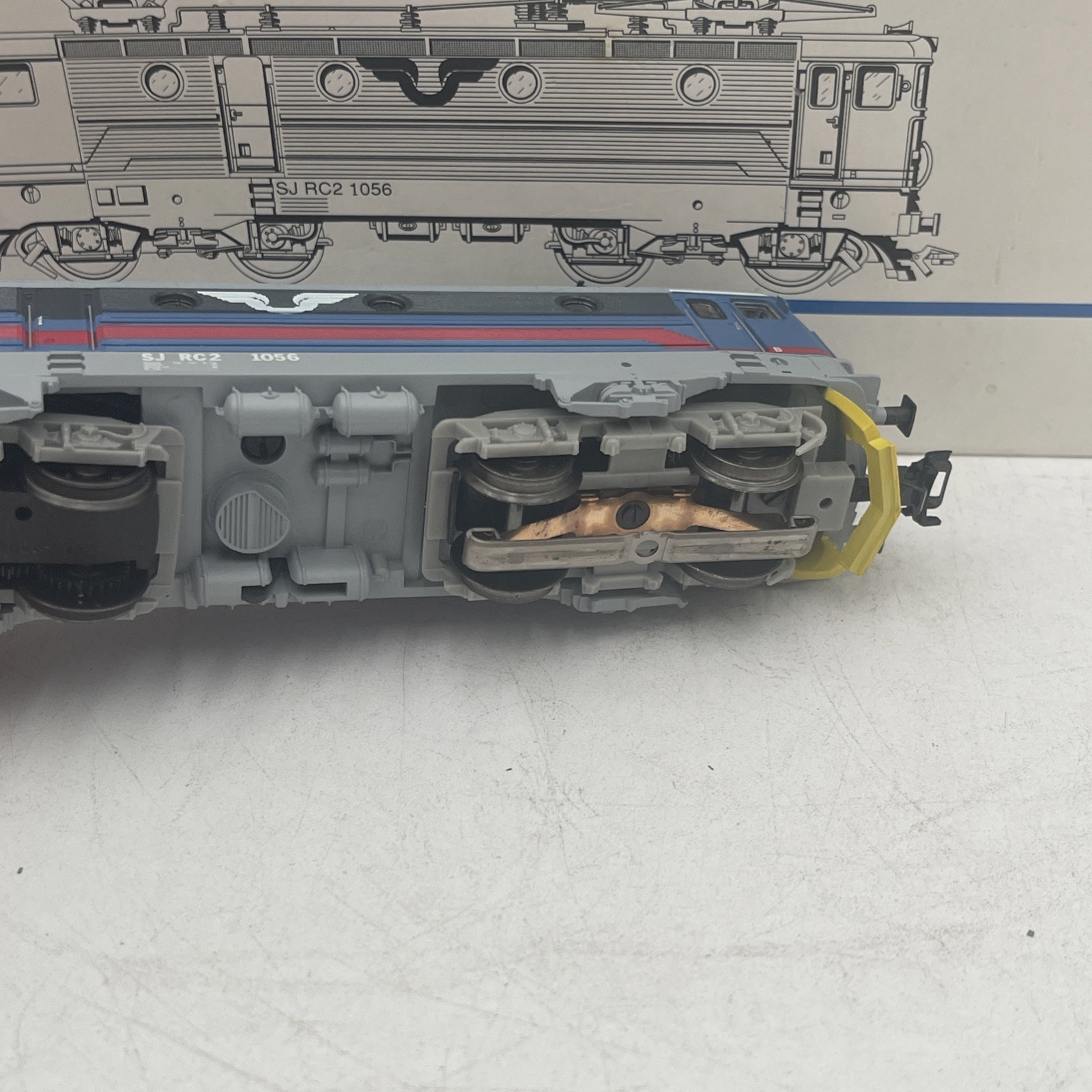 Märklin H0 3341 Electric Locomotive RC 2 1056 der SJ Analog W/ Box – USA SELLER