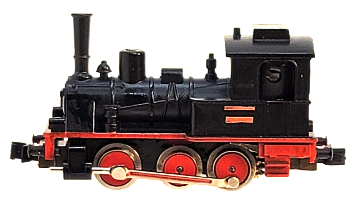 N Minitrix 2913 0-6-0 Donkey Switcher DB Black (Tested) NIB w/knuckle couplers