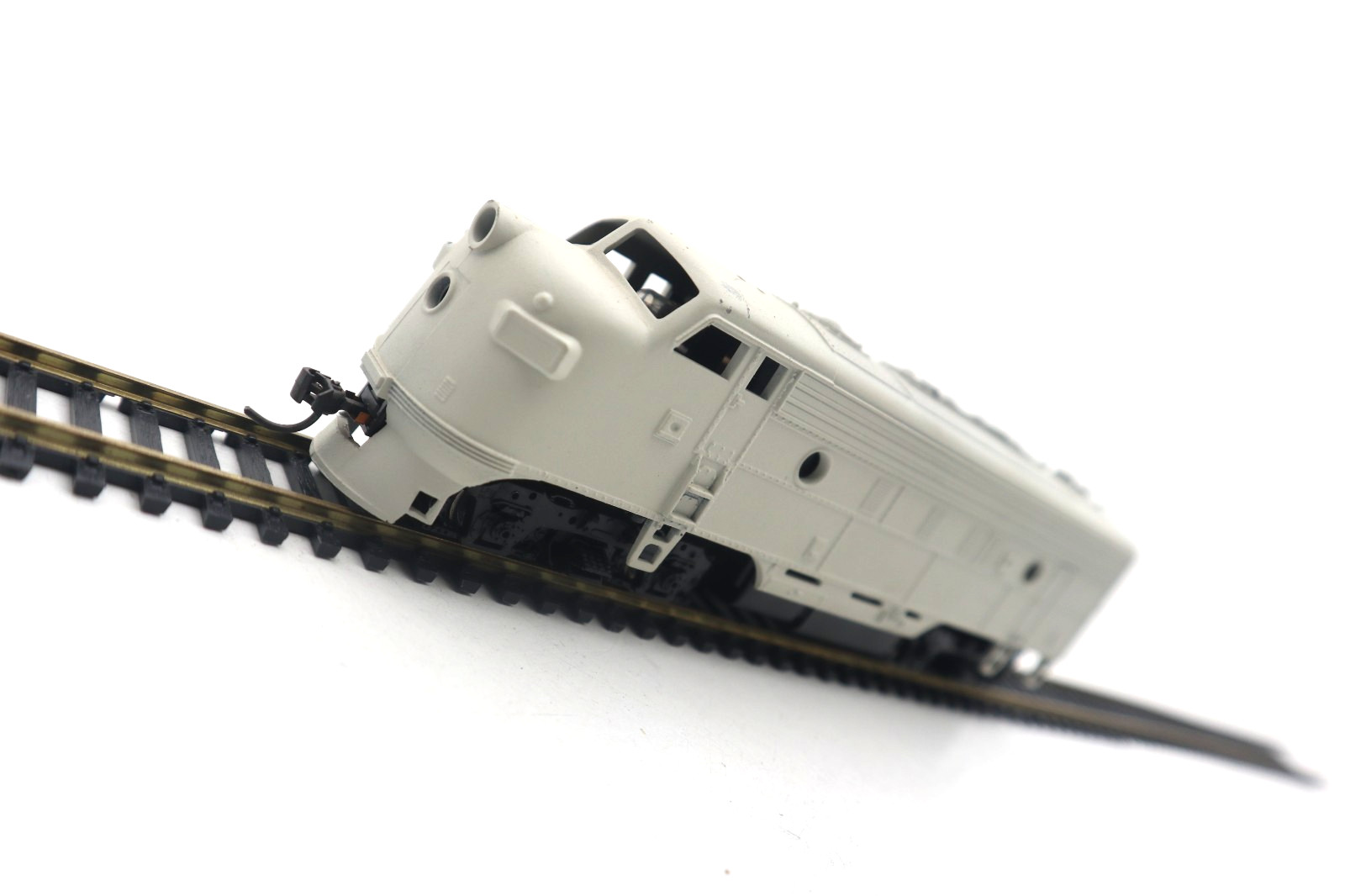 Vintage Athearn, HO, Repainted White F-7 Diesel Engine, C-7 EX