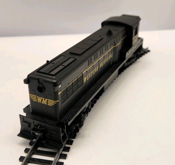 STEWART HOBBIES HO 4402 BALDWIN AS-16 WESTERN MARYLAND #176 LOCOMOTIVE NOS C75