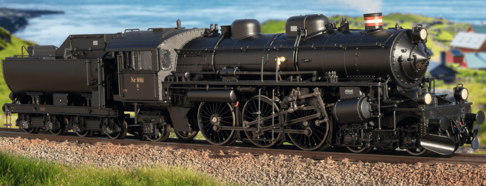 Märklin 39491 Steam Locomotive Litra E 991 DSB Era 2 – 6 Sound New OVP 1:87