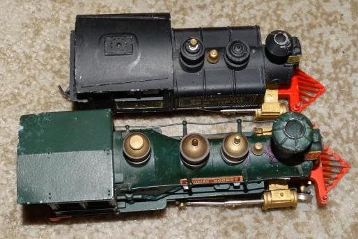 VINTAGE HO ARISTOCRAFT THOMAS ROGERS + SILVINE DIECAST STEAM LOCOMOTIVES, JAPAN