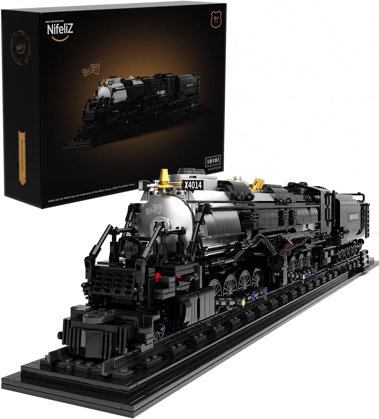 Big Boy Locomotive, Articulated Steam Locomotive Building Upgraded Version