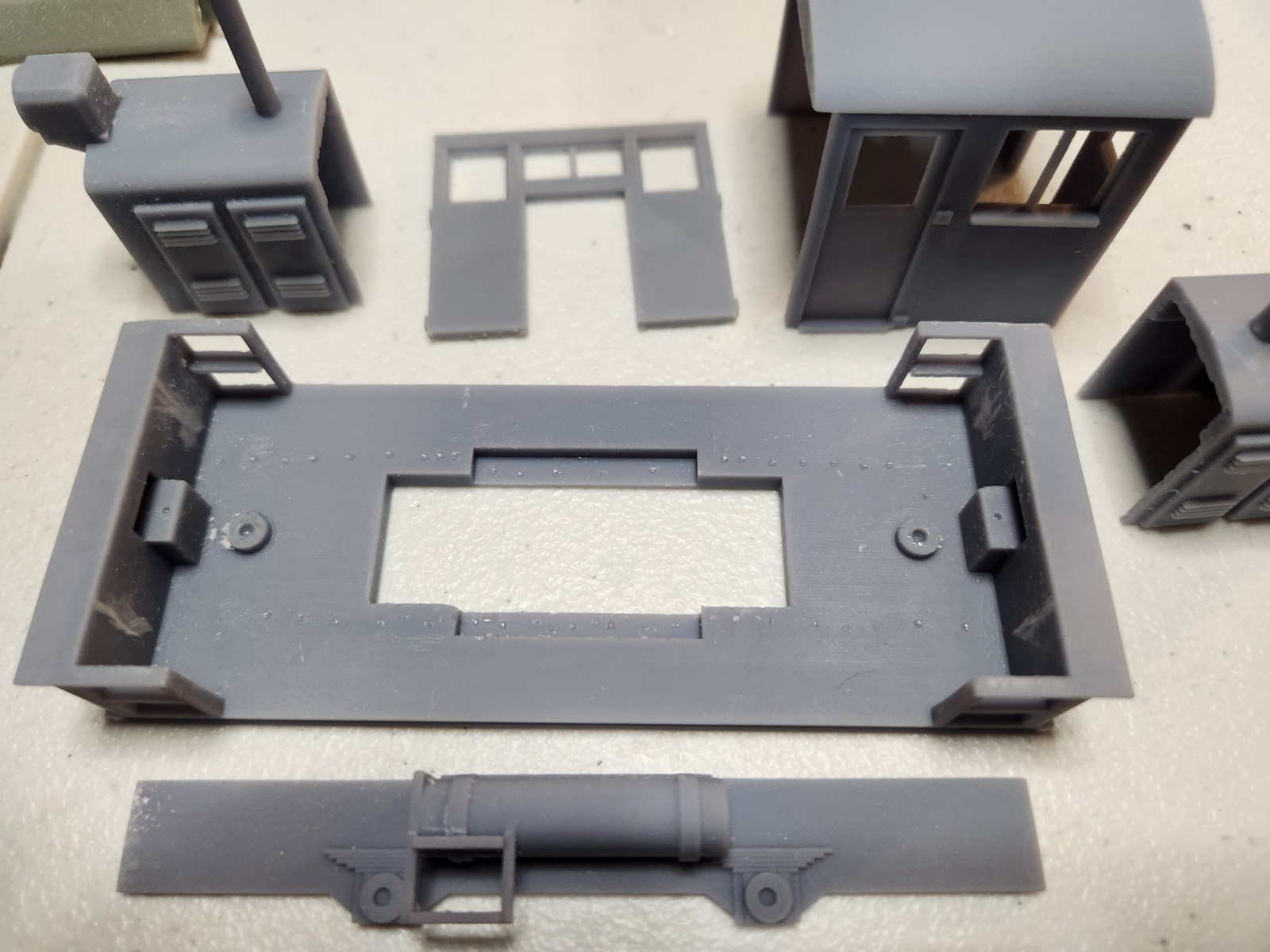 On30 Freelance Center Cab Switcher Kit 3D Printed For Bmann On30 Street Car Mech