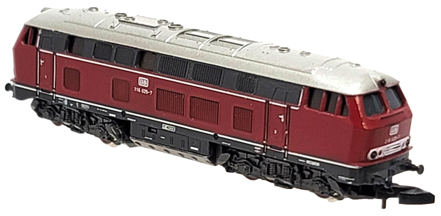 Z Marklin 8875 Z GAUGE DB BR Class 216 Diesel Electric Locomotive (tested)