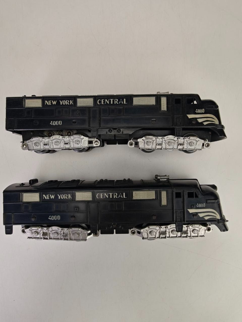 Marx NYC 4000 A-A F Unit O Gauge Diesel Set Powered Dummy Tested