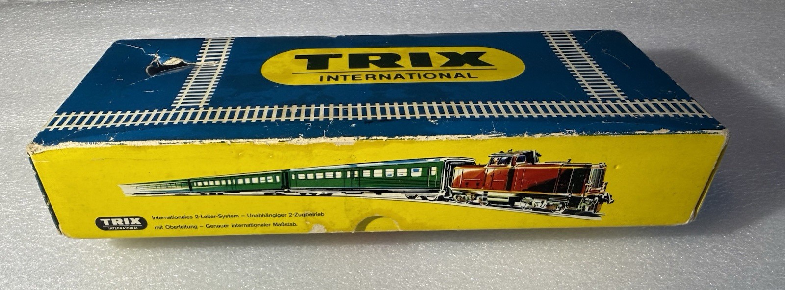 Vintage German Trix Express HO Electric Locomotive 52-2448-00 w/Box Manual Video