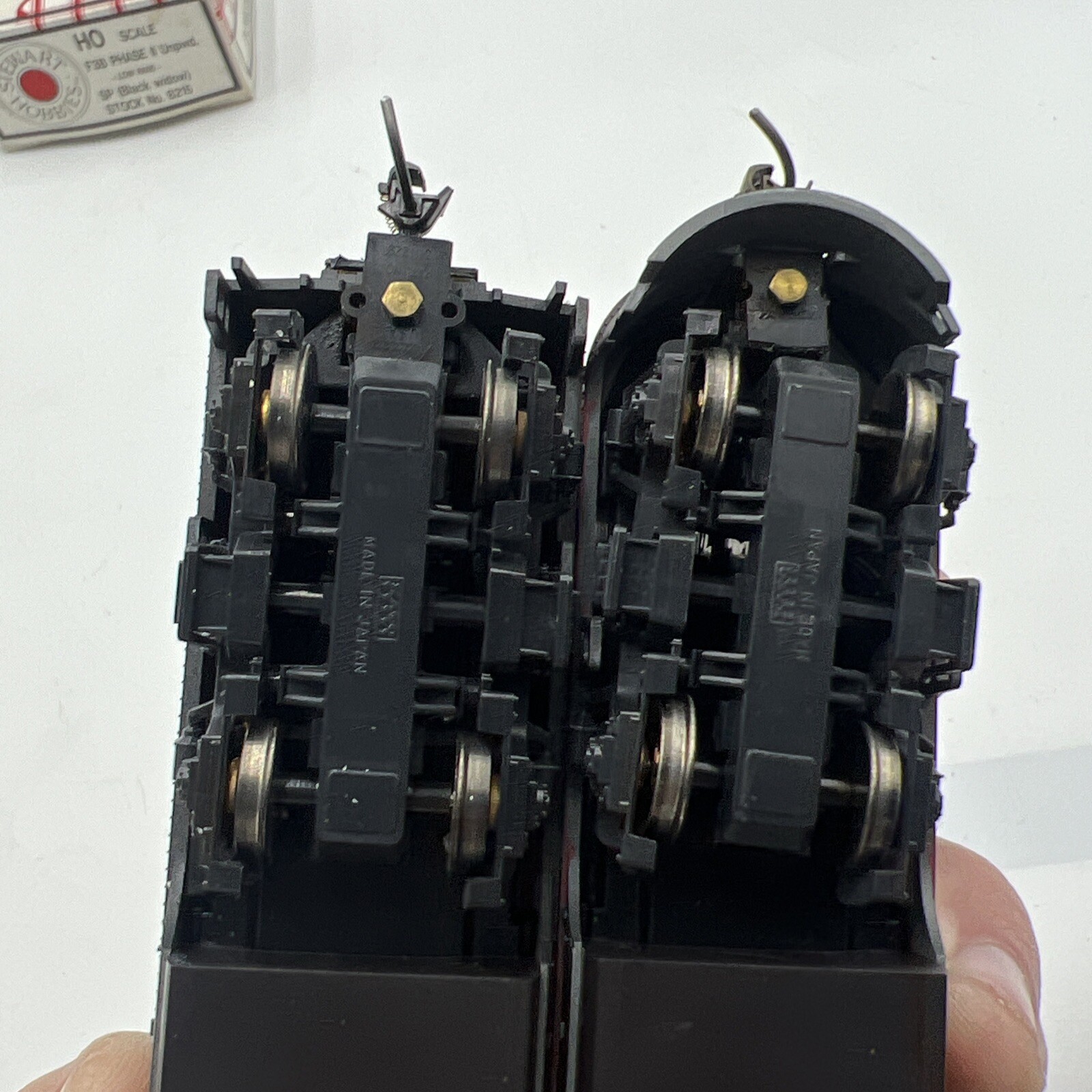 STEWART KATO SOUTHERN PACIFIC F3A POWERED DIESEL LOCOMOTIVE 6108 & F3B DUMMY EUC