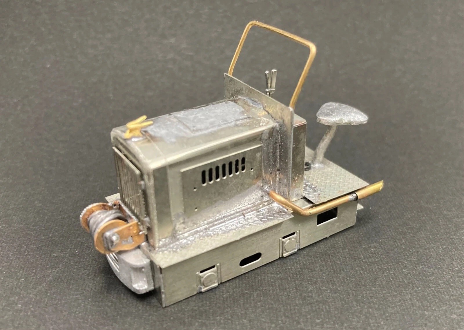 0n18 Scale PH Open Cab Single-Seater Diesel Locomotive Kit Narrow Gauge On18/O9