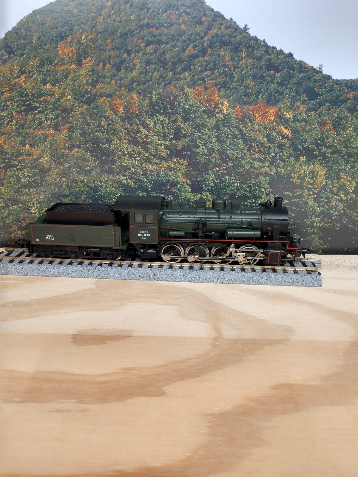 Piko – older HO 0-8-0 steam loco w/tender DC – item #5/6302/071 – NEW