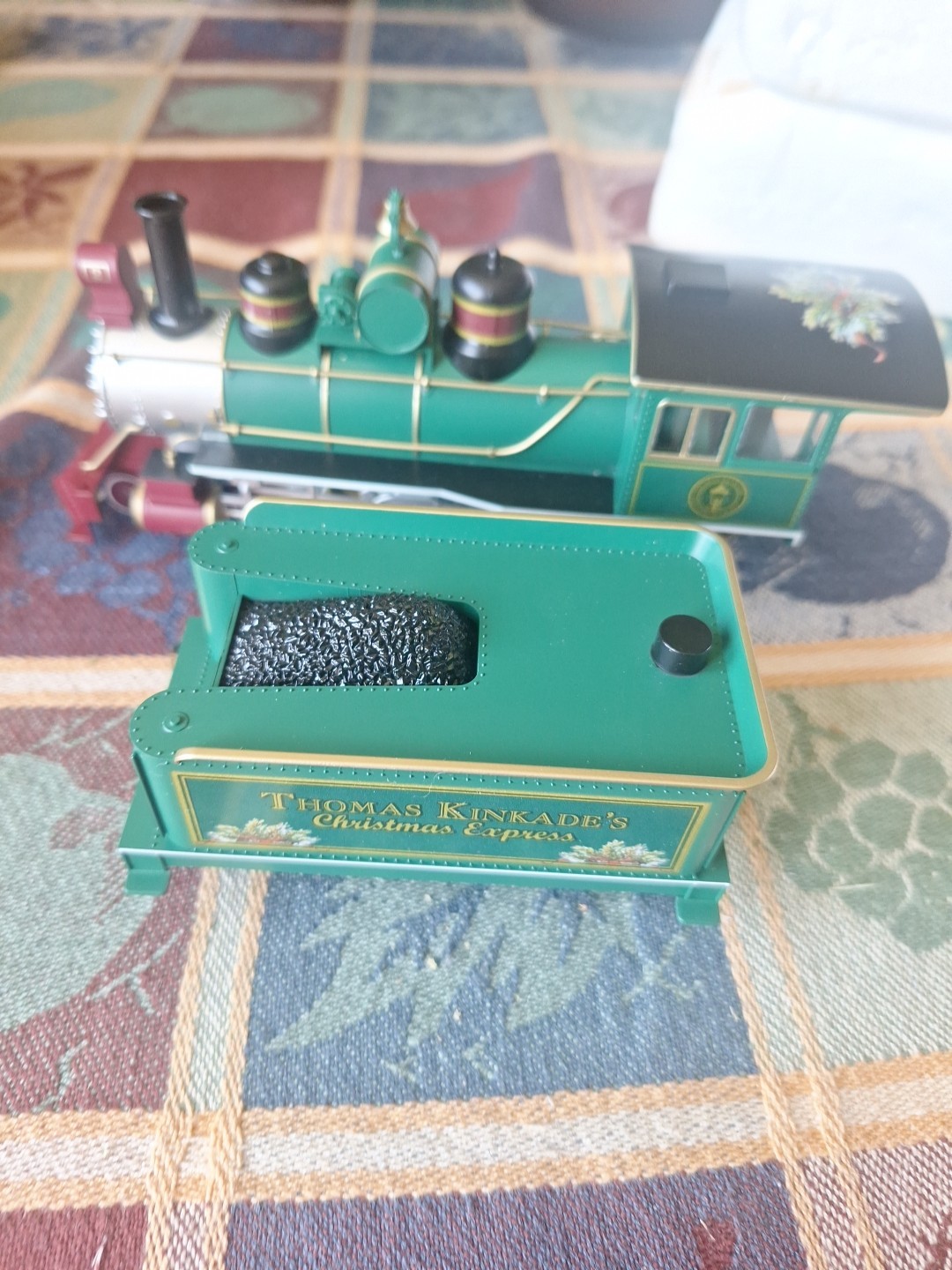 Thomas Kinkaid Hawthorne Village Christmas Express Locomotive & Tender