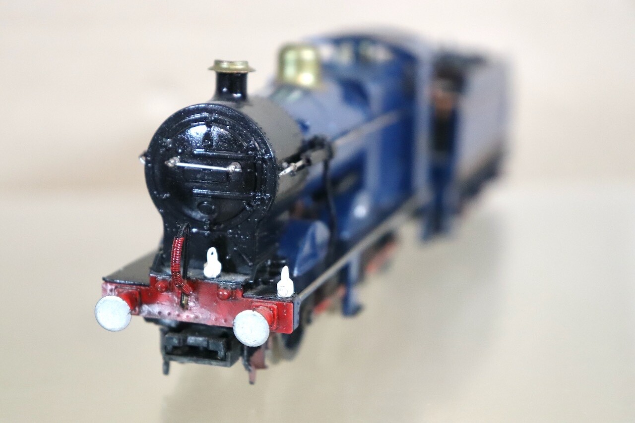 AIRFIX 54122 KIT BUILT S&DJR 0-6-0 FOWLER CLASS 4F LOCOMOTIVE 78 BOXED ob