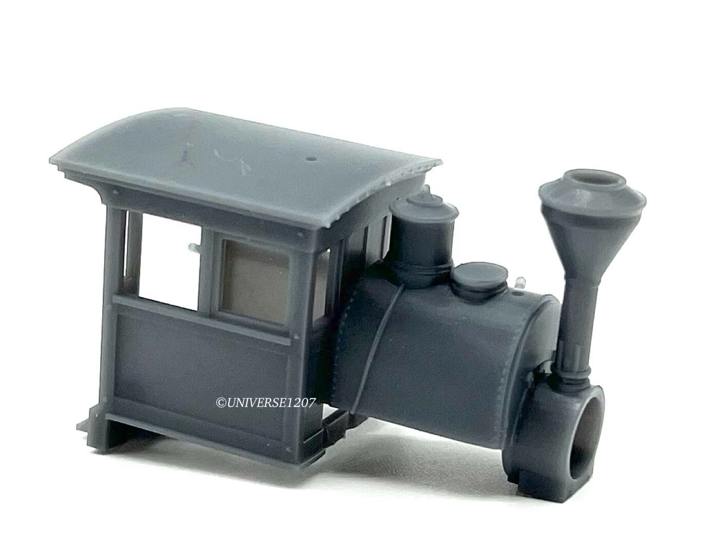 HOn3 Scale Toma 0-4-0 H.K. Porter Steam Locomotive w/Tender Kit Fluted Engine