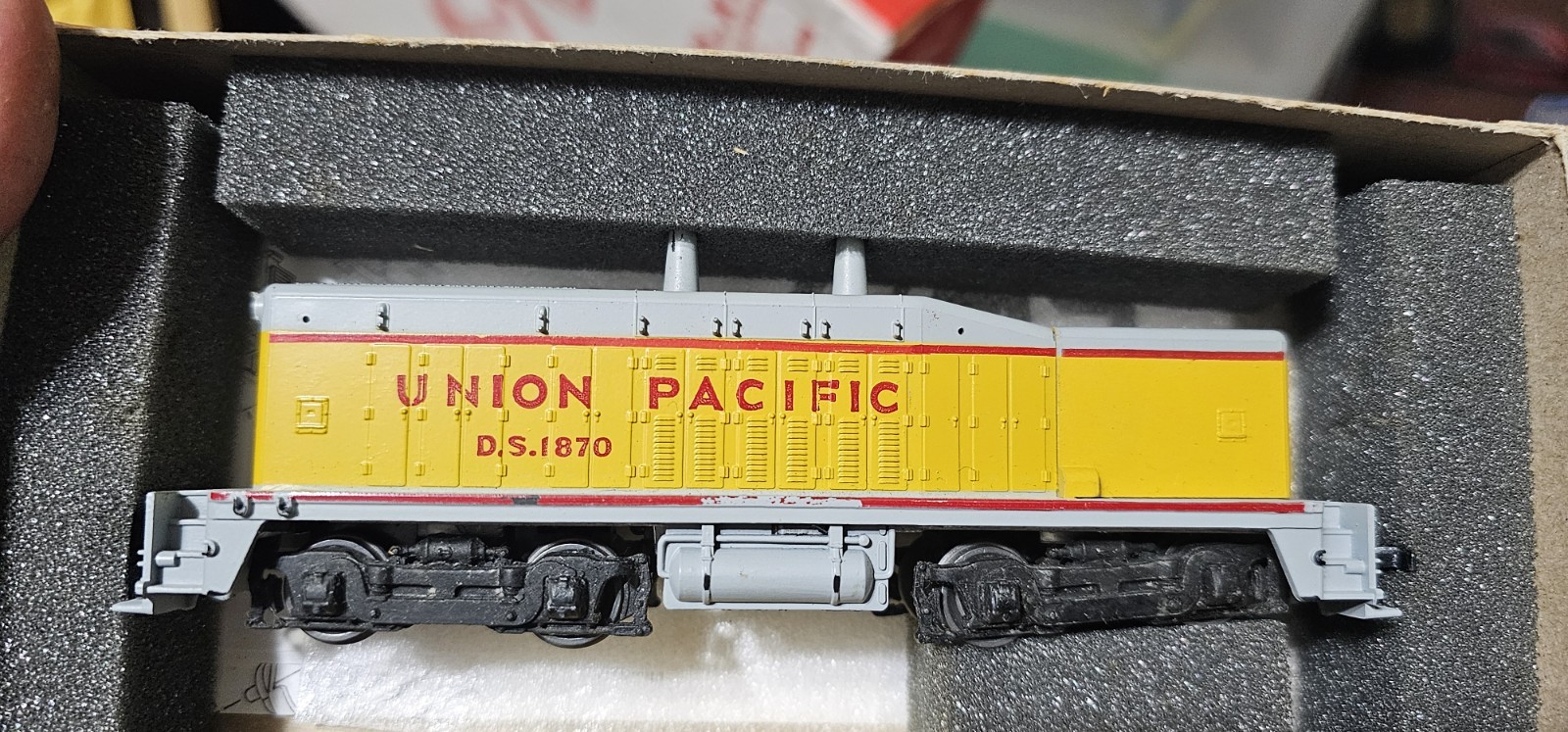 athearn blue box locomotive SW 7 Cow And Caf Set UNION PACIFIC