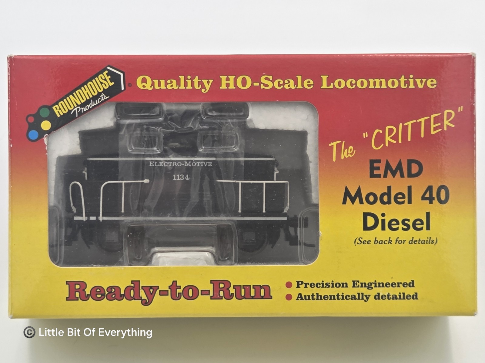 Roundhouse-Athearn EMD Model 40 “The Critter” Diesel #1134 / 00112 New Old Stock