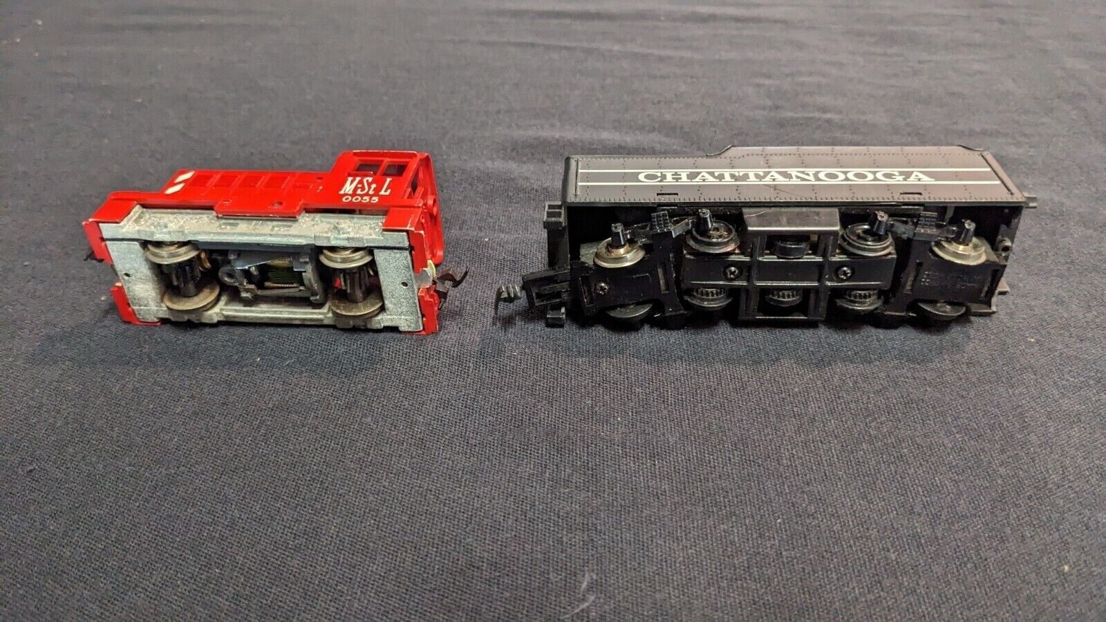 Mixed HO Train Lot: Lionel Switcher, Tyco & Bachmann Freight, Others