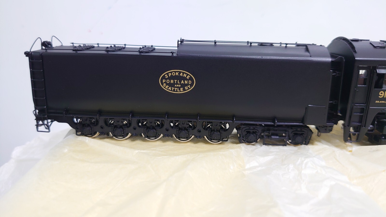 Sunset Models Brass SP&S Z-8 Challenger Steam Locomotive (DCC Sound) – HO scale