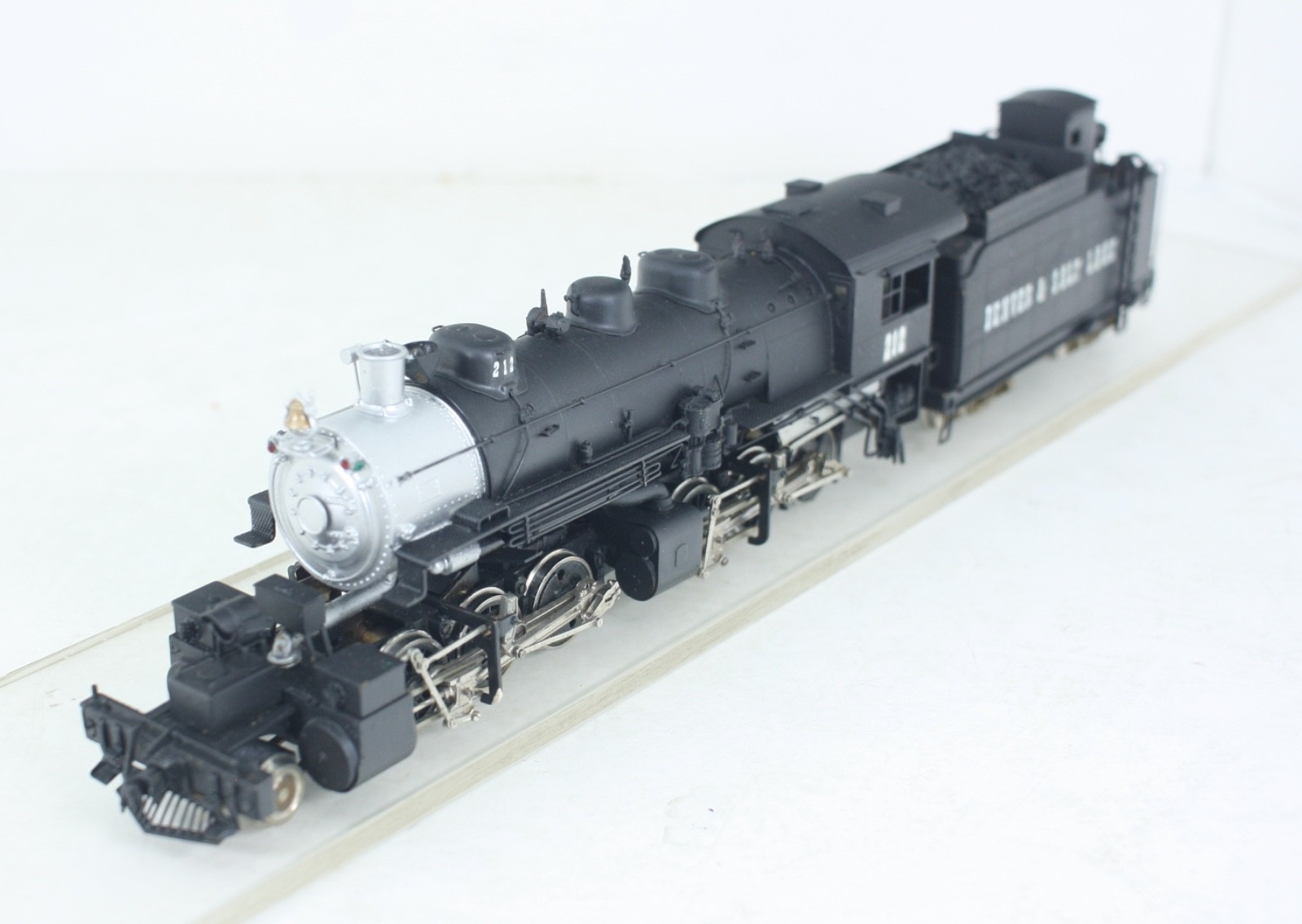 HO Brass PFM Denver & Salt Lake 2-6-6-0 Articulated Locomotive & Tender Painted