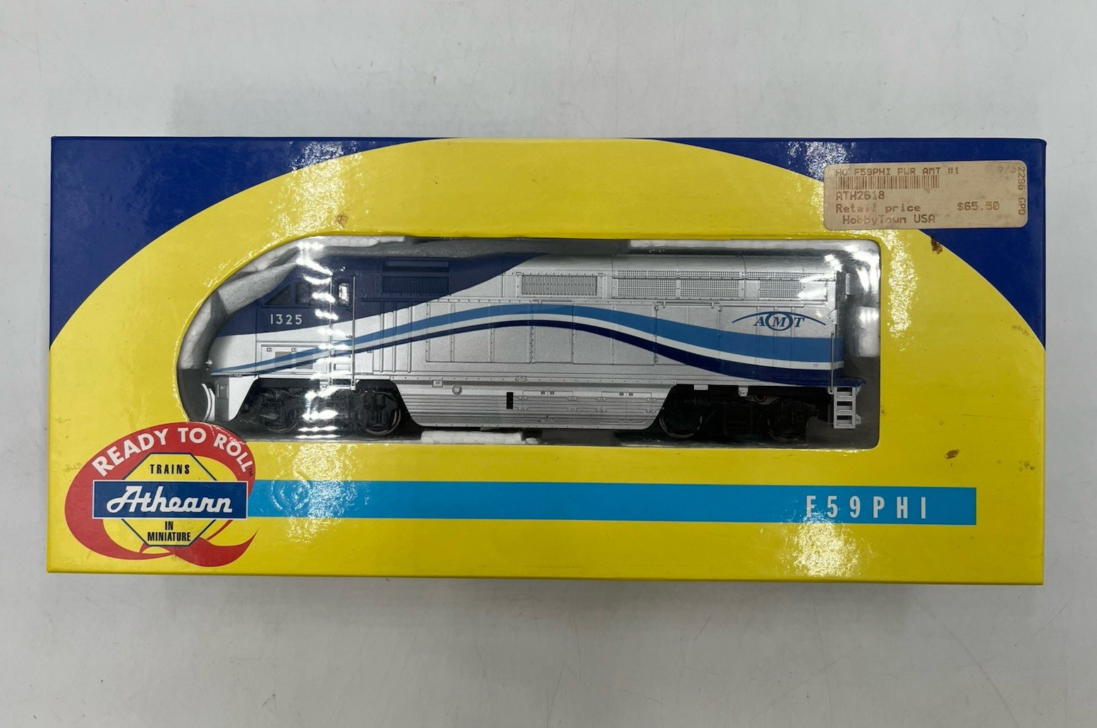 Ho Scale Athearn 2618 AMT F59PHI Powered Locomotive 1325