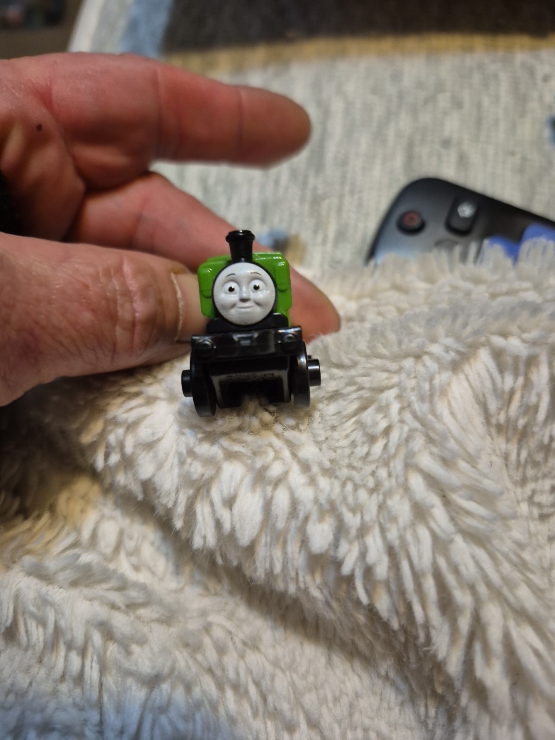 Thomas & Friends Minis~ Luke In Green & Grey {Rare}