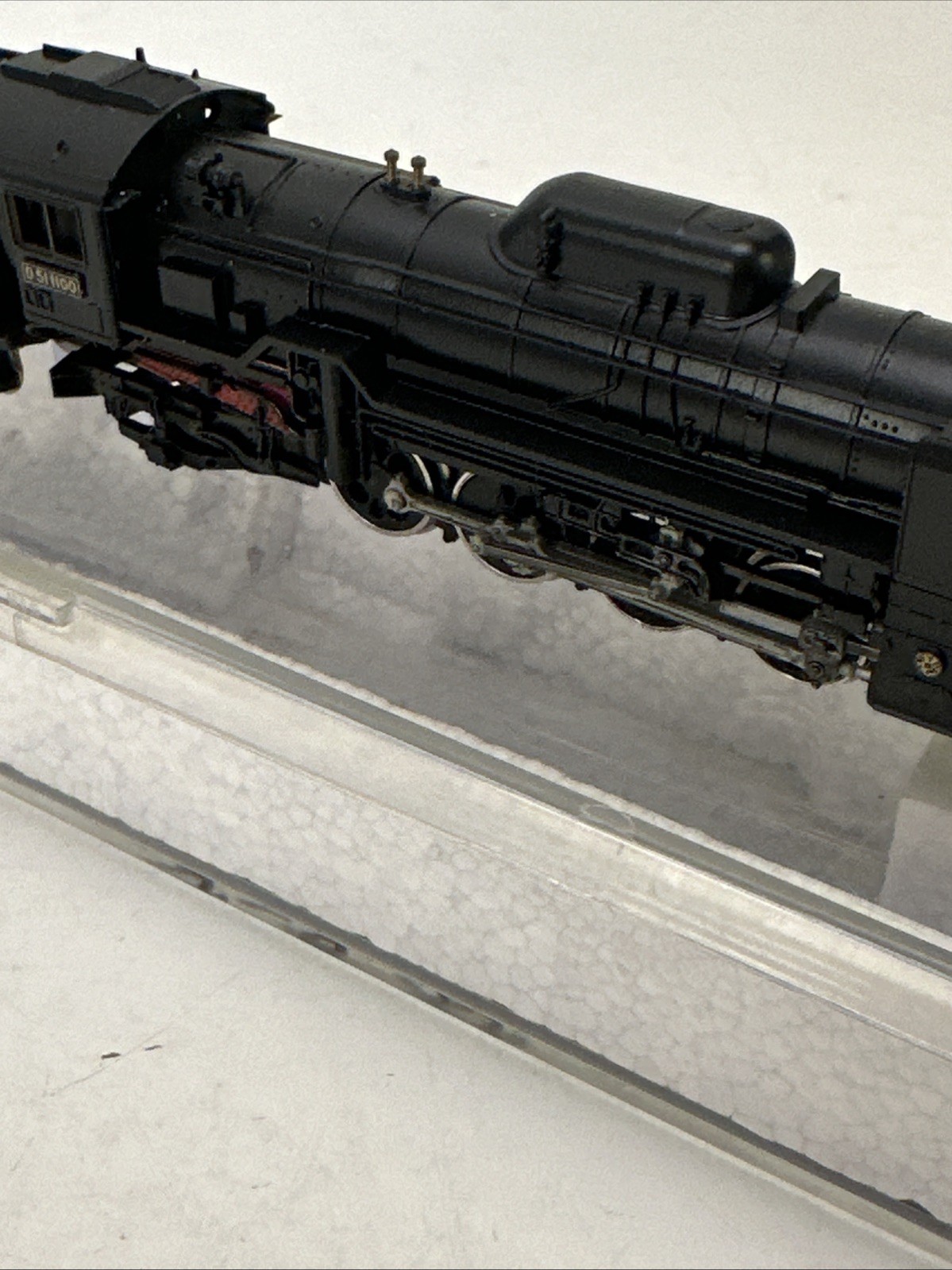KATO Sekisui metal railroad model steam locomotive 206 D51100 N gauge