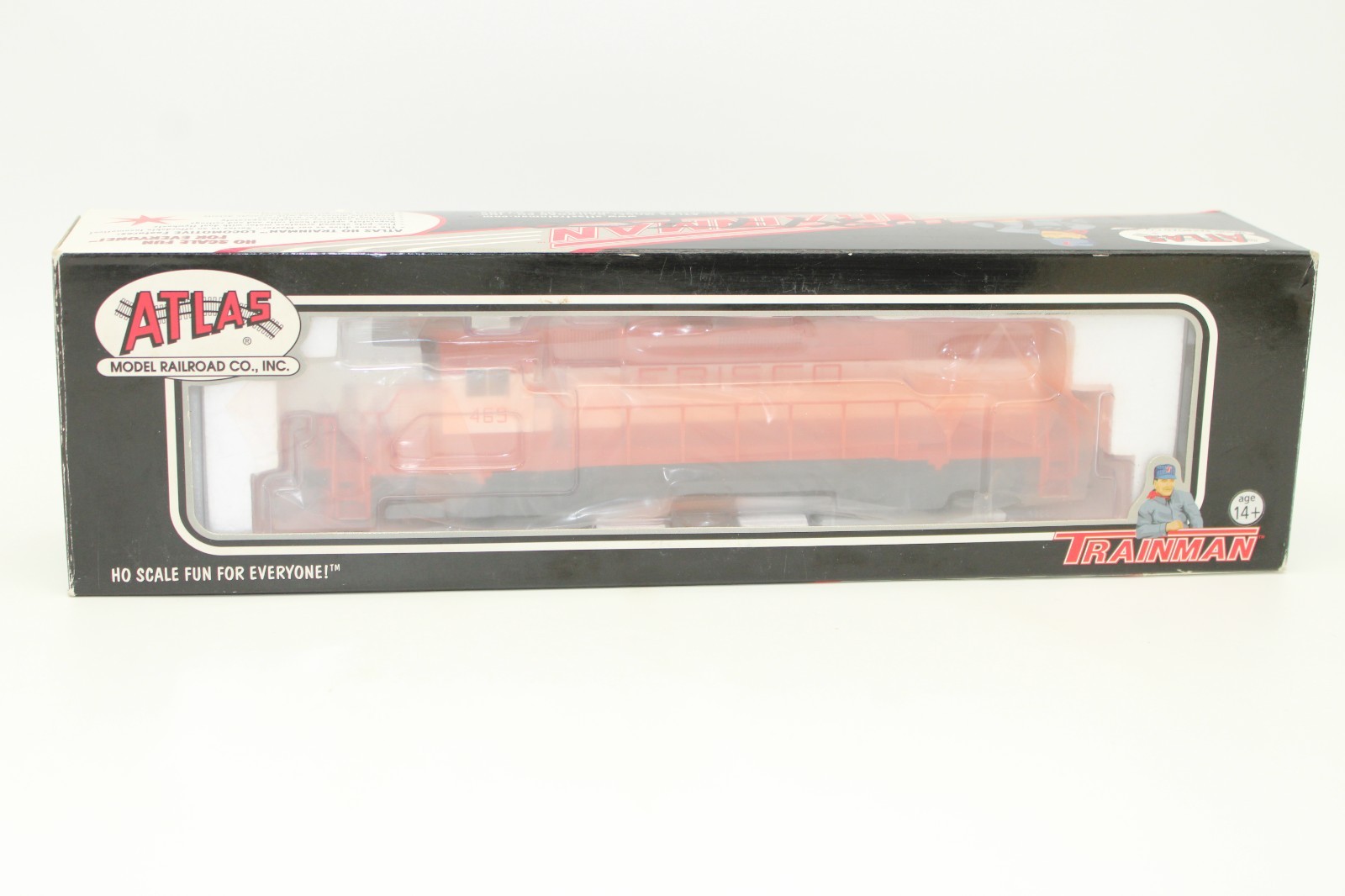 Atlas HO Scale Frisco EMD GP38-2 Diesel Locomotive #469 DCC Ready LED