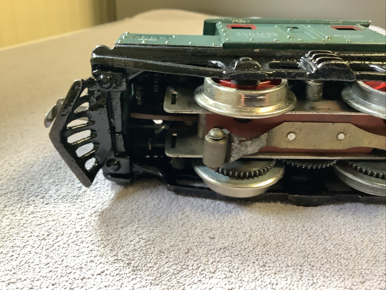 Ives Railway Lines # 3250 O Gauge Locomotive Engine Used Runs