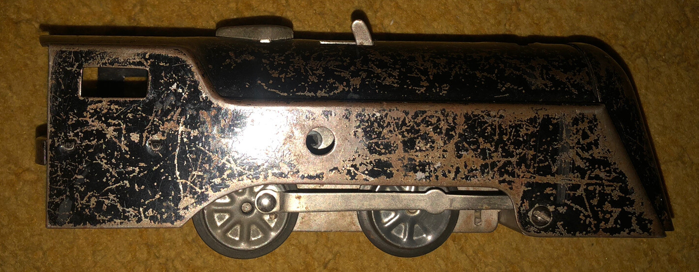 Marx Commodore Vanderbilt Wind Up Pressed Steel Locomotive Toy Model 1940’s