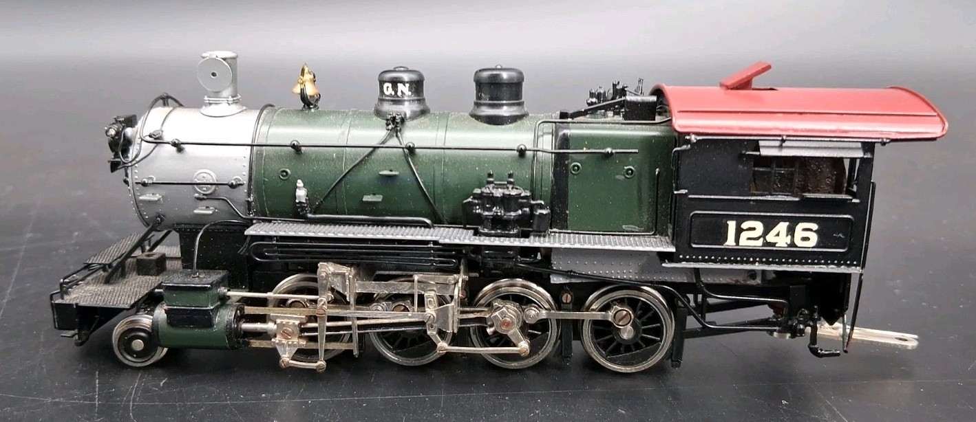 Tenshodo Great Northern GN 2-8-0 F-8 Engine w/ Tender Glacier Park 158 HO Gauge