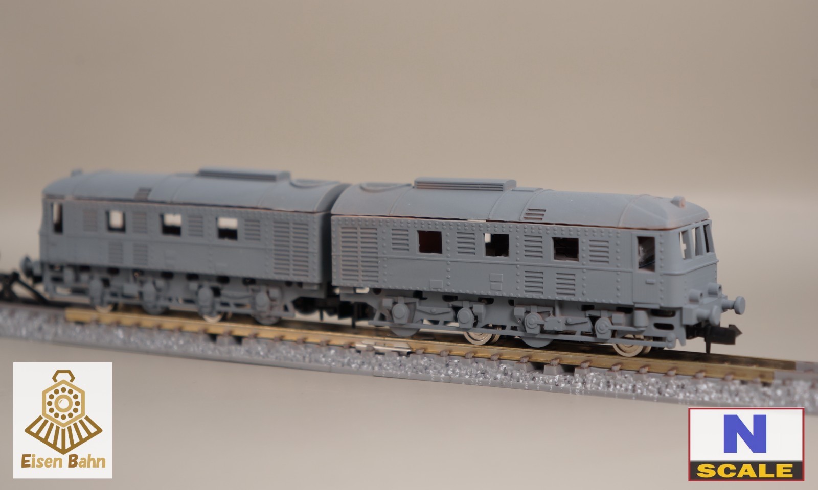 1/160 (N-scale) German D-311 Diesel Locomotive resin kit (motor not included)