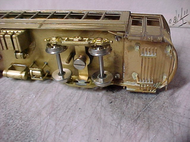 Brass HO Scale Street Car / Trolly – Fairfield Tracktion Models