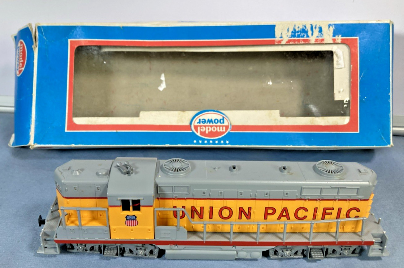 Model Power HO Scale Union Pacific #9104 Great North Train Made Yugoslavia