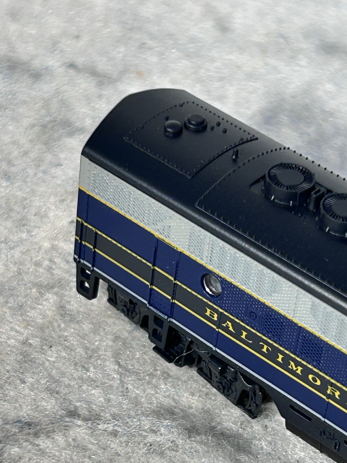Beautiful KATO Baltimore & Ohio RR F-3A Locomotive N Gauge ￼