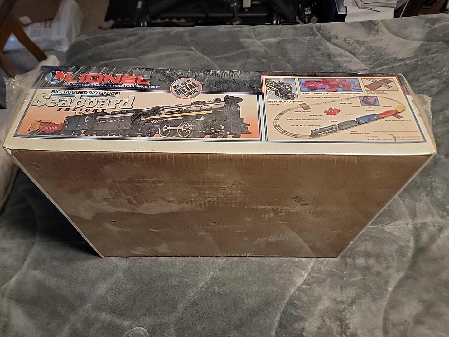 Lionel Seaboard Freight 1994 Die Cast Metal Engine Train 6-11746