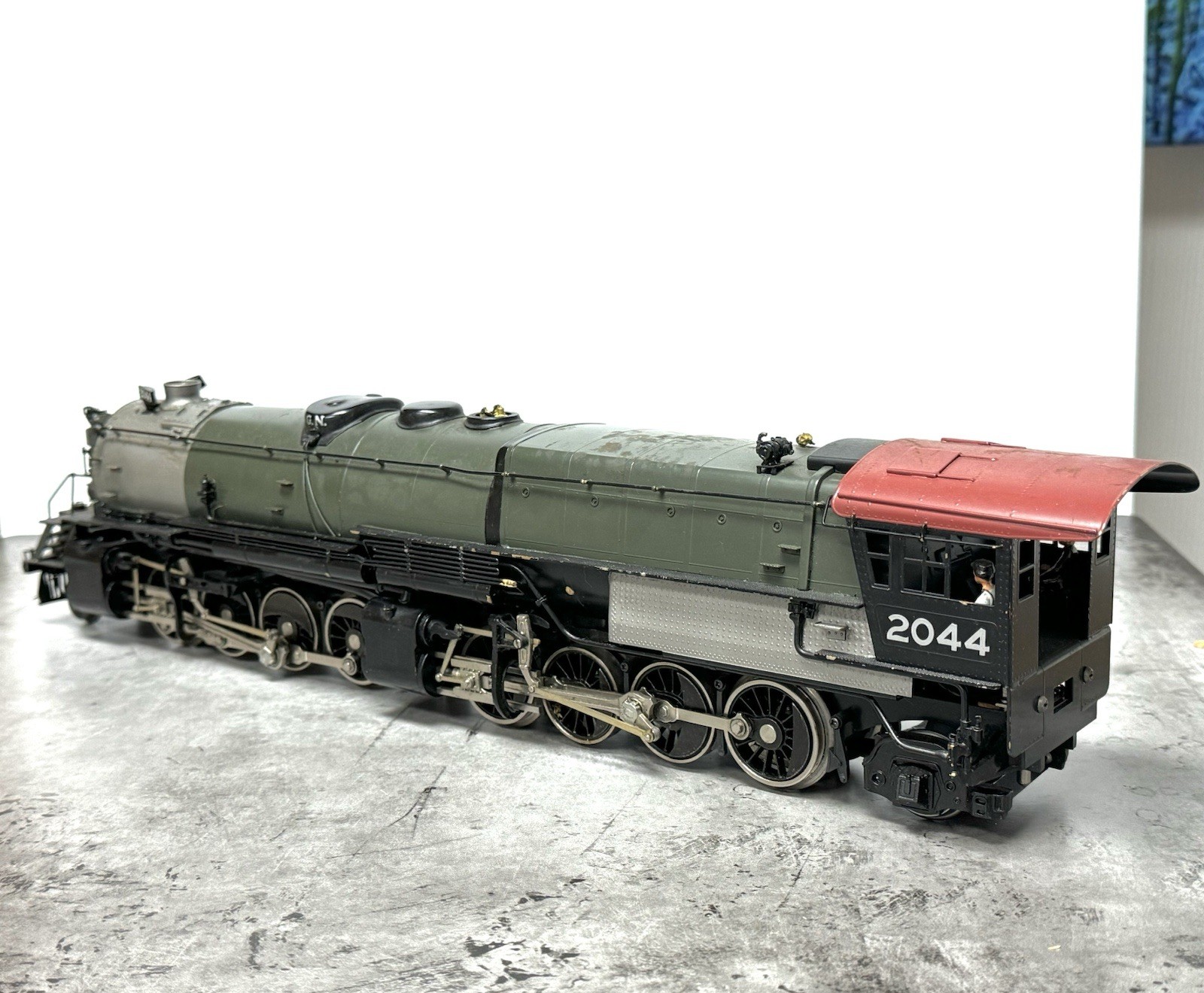 Weaver Great Northern Brass R-2 2-8-8-2 Steam Locomotive and Tender 177 Of 350