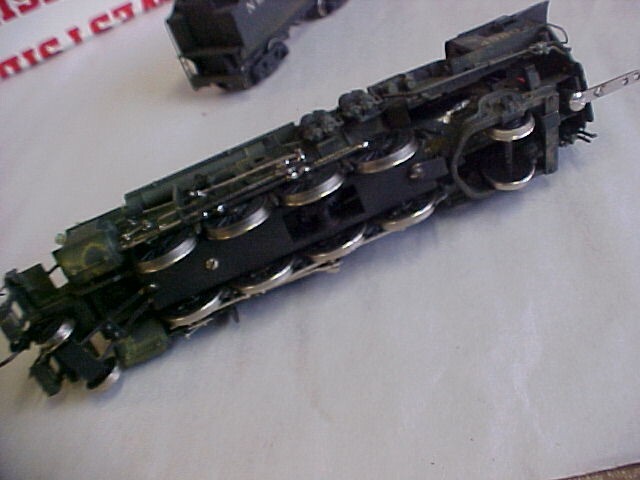 Westside Models HO scale brass 2-8-2 B&O Locomotive with aux. tender in OB