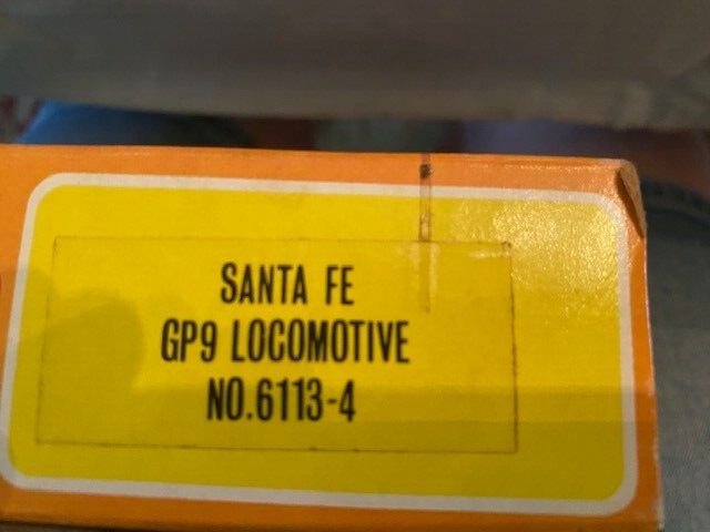 Cox Sante Fe Locomotive