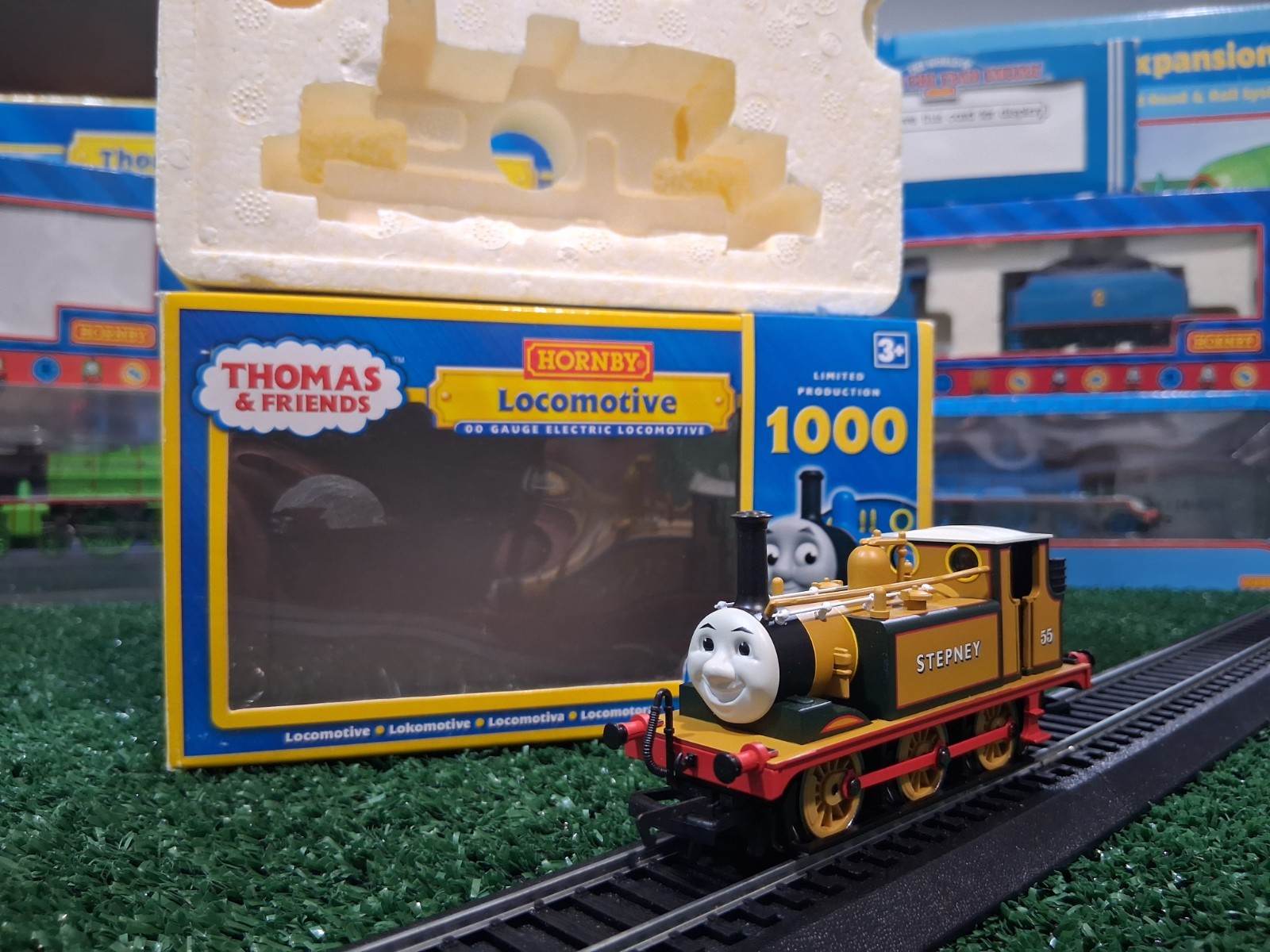 Thomas And Friends HORNBY Stepney The Bluebell Engine Boxed HO/OO GAUGE Working!
