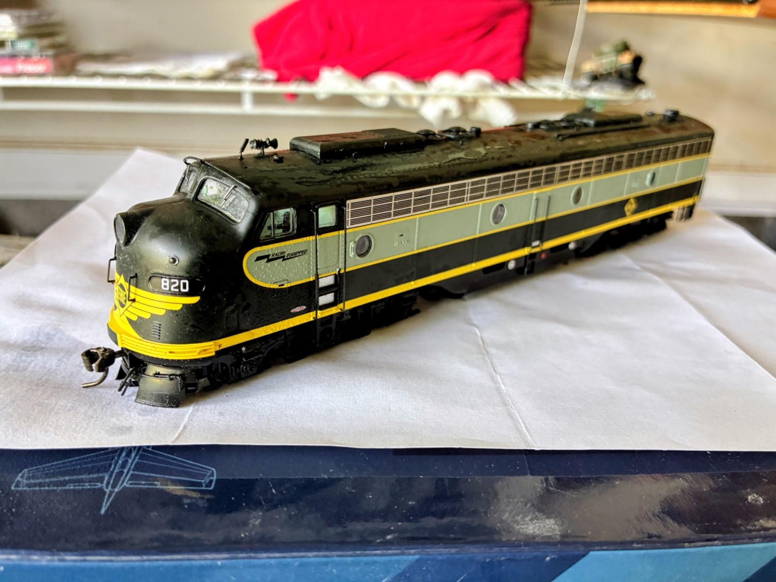 Rapido E8 Erie railroad #820