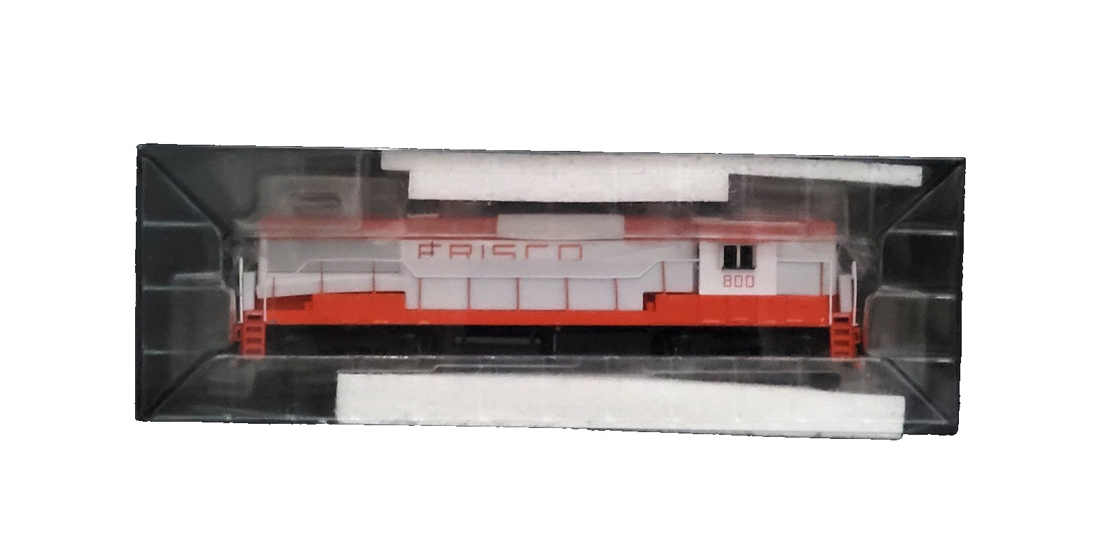Rapido 35525 HO GE U25B High Hood DCC & ESU LokSound 5 Frisco #800 NEW