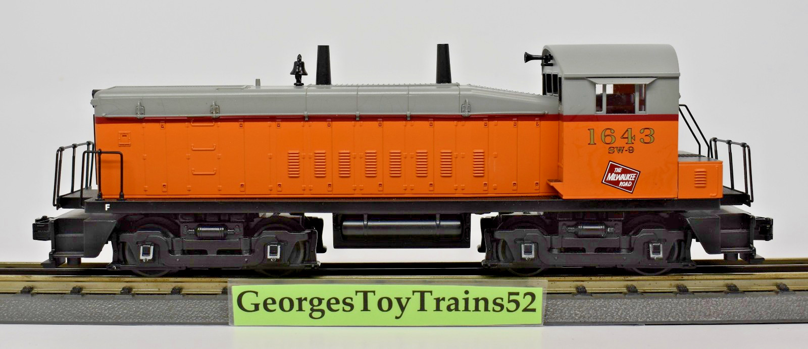 MTH RAILKING 3-RL O #1643 MILW MILWAUKEE ROAD SW-9 DIESEL SWITCHER PS2 30-2444-1