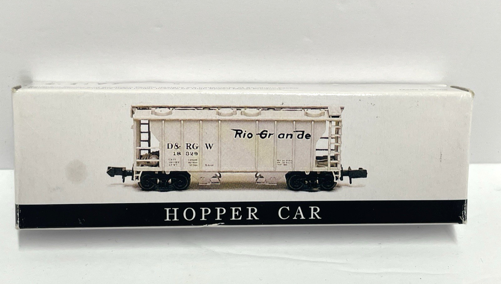 High Speed N Scale: RIO GRANDE D&RGW 12057 TRAIN HOPPER CAR